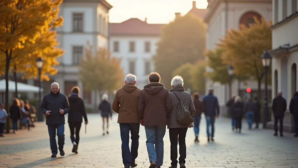Seniori pastaigā Rīgā